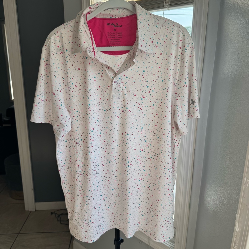 Bobby Jones Polo with Multicolor Speckles